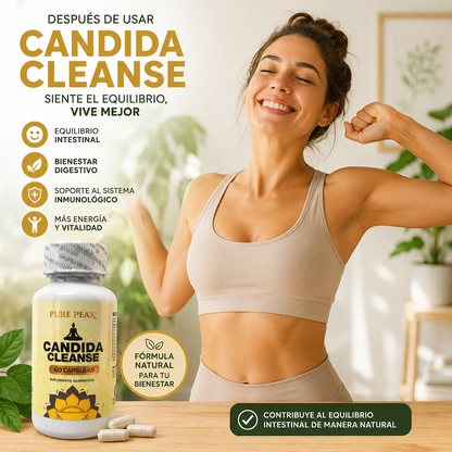 Candida Cleanse - Suplemento Antifúngico y Depurativo
