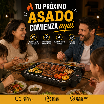 Parrilla Eléctrica sin Humo para Asados