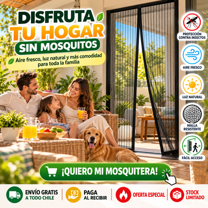 Malla Anti mosquitos de Puerta